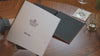 A video of a clamp menu cover with personalised logo
